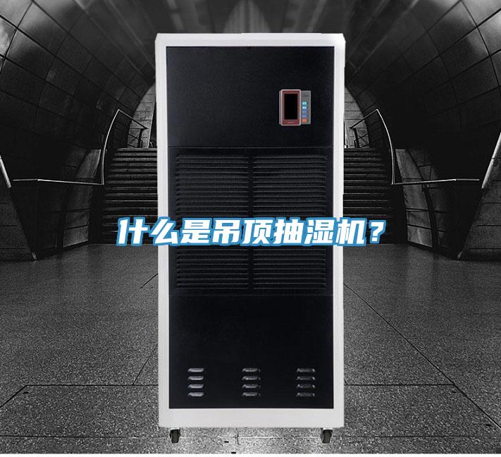 什么是吊頂抽濕機？