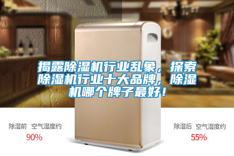 揭露除濕機行業(yè)亂象，探索除濕機行業(yè)十大品牌，除濕機哪個牌子最好！