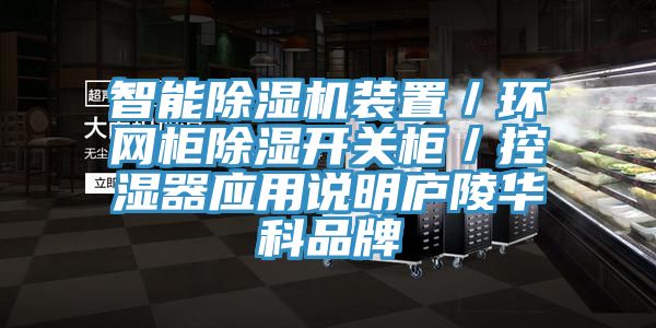 智能除濕機裝置／環(huán)網(wǎng)柜除濕開關(guān)柜／控濕器應(yīng)用說明廬陵華科品牌