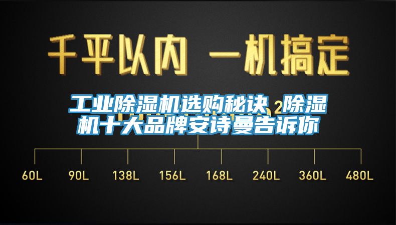 工業除濕機選購秘訣 除濕機十大品牌安詩曼告訴你