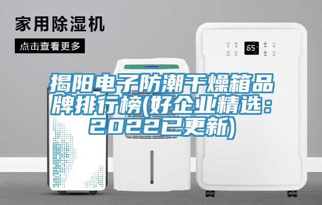 揭陽電子防潮干燥箱品牌排行榜(好企業精選：2022已更新)