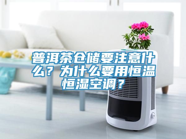 普洱茶倉儲要注意什么？為什么要用恒溫恒濕空調？