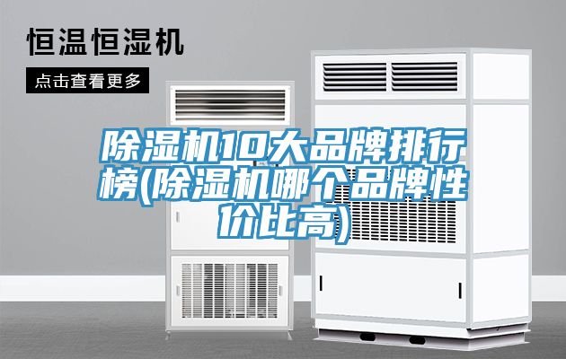 除濕機10大品牌排行榜(除濕機哪個品牌性價比高)